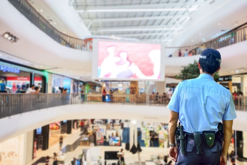 Radios de dos vías Serial para seguridad en centros comerciales (Mall)